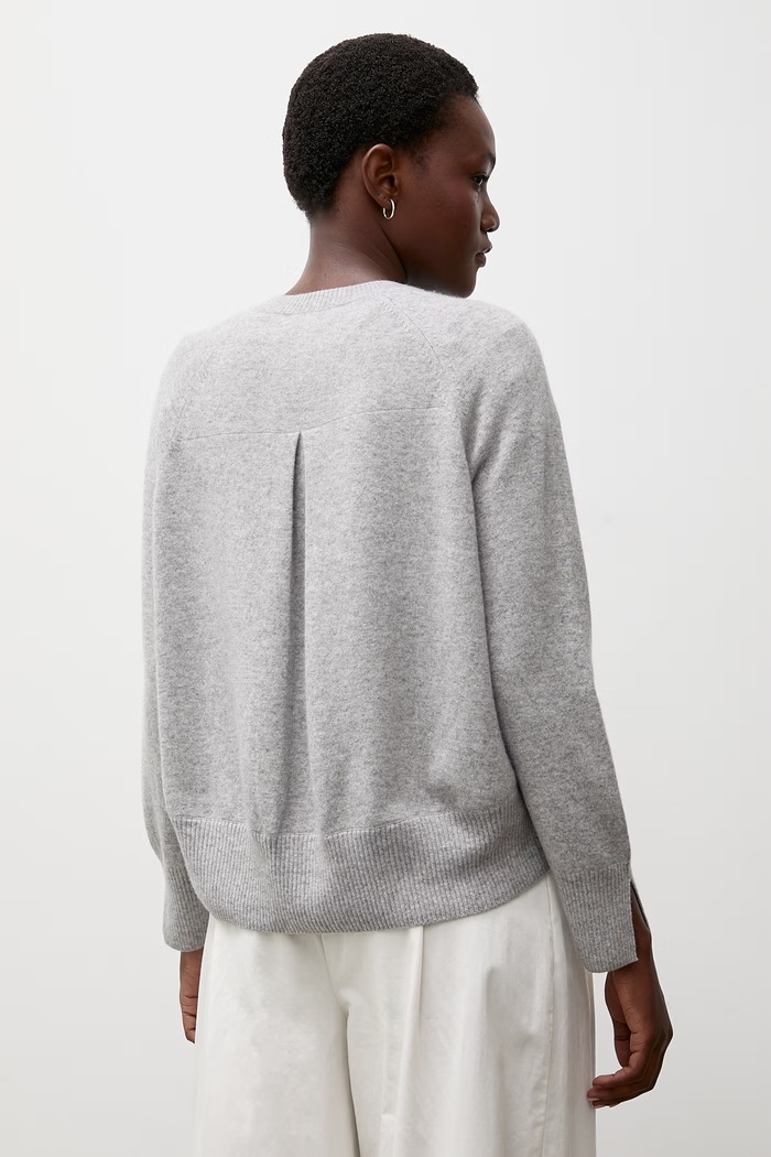 Odzież Answear.LAB Sweter damski wełniany DAN-105 szary