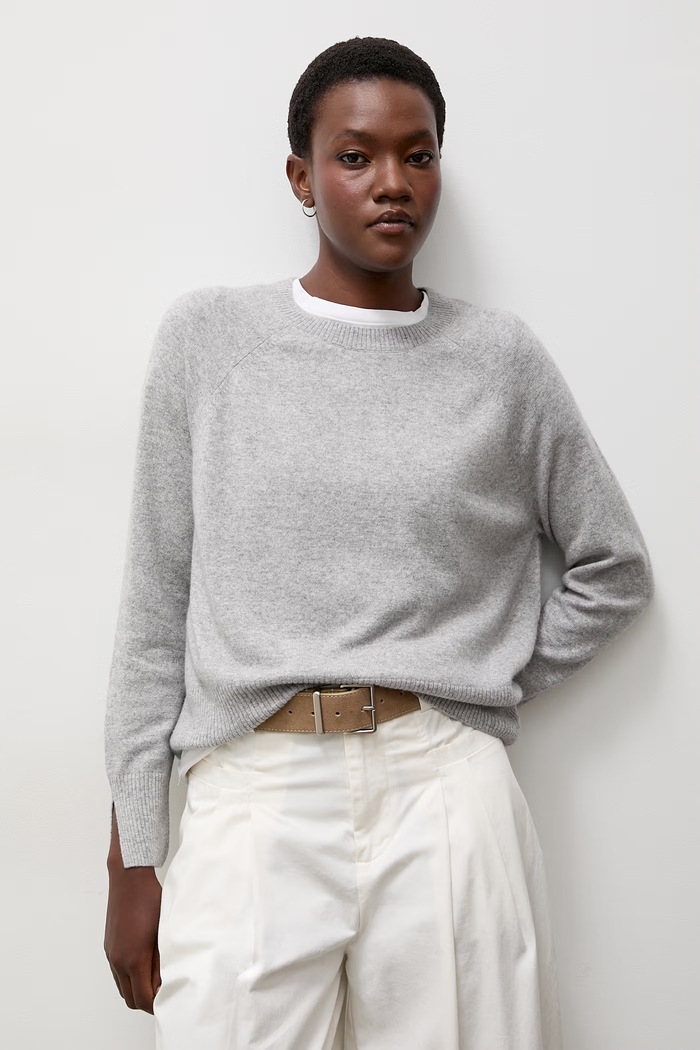 Sweter damski wełniany Answear.LAB DAN-105 szary