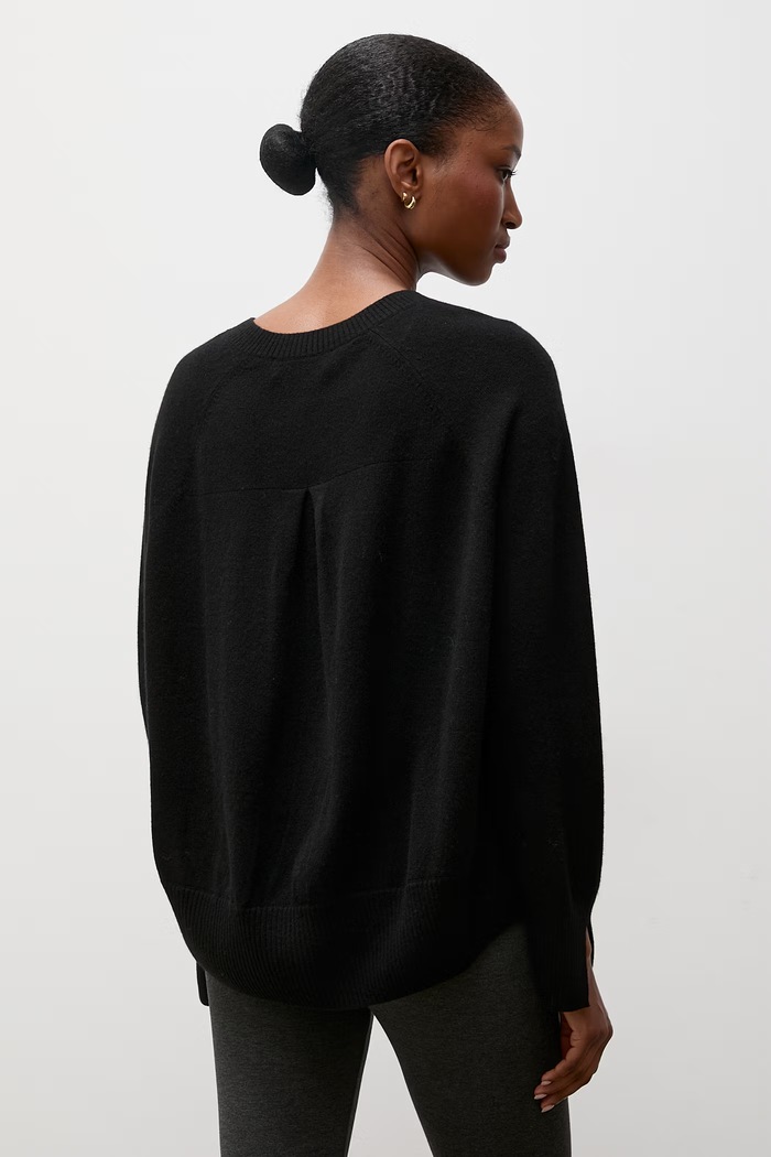 Odzież Answear.LAB Sweter damski wełniany DAN-105 czarny
