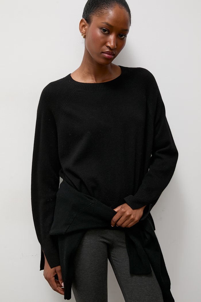 Sweter damski wełniany Answear.LAB DAN-105 czarny