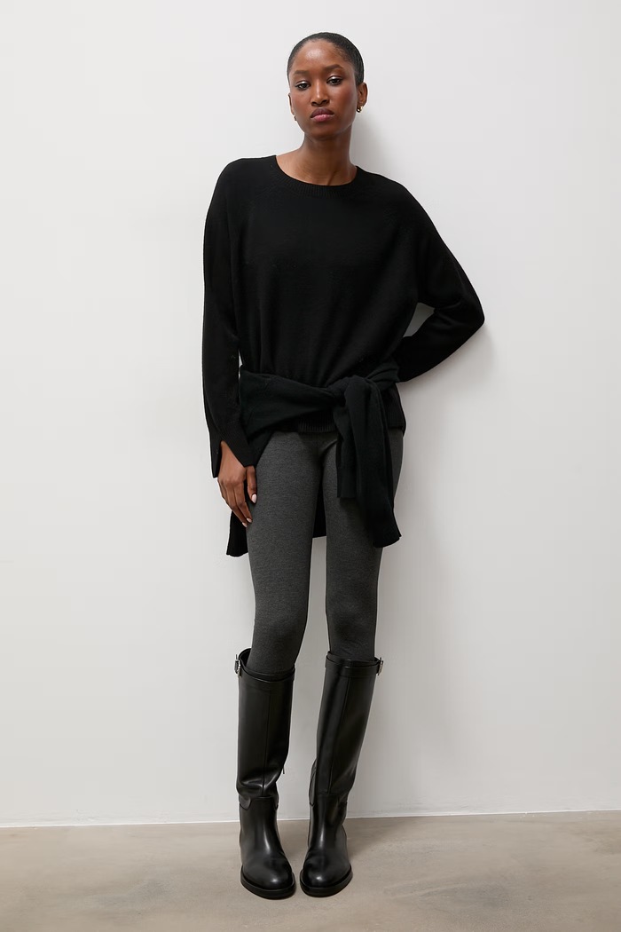 Sweter damski wełniany Answear.LAB czarny DAN-105