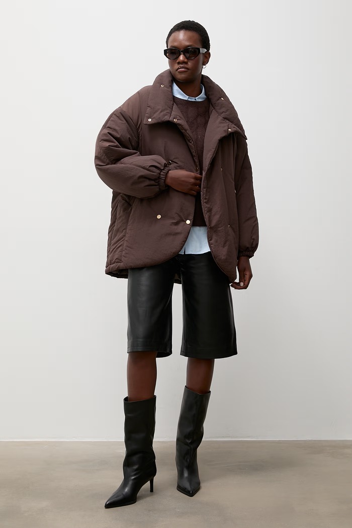 Answear.LAB Sweter damski kaszmirowy ZW25-822 brązowy WA26