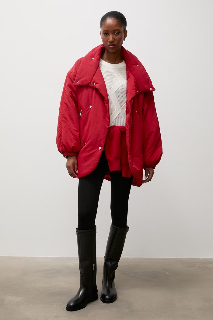 Answear.LAB Sweter damski wełniany ZW25-829 beżowy WA26