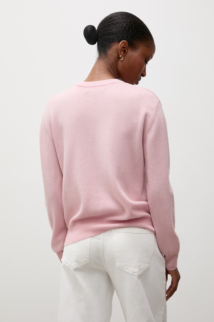 Odzież Answear.LAB Sweter damski wełniany ZW23-278 różowy