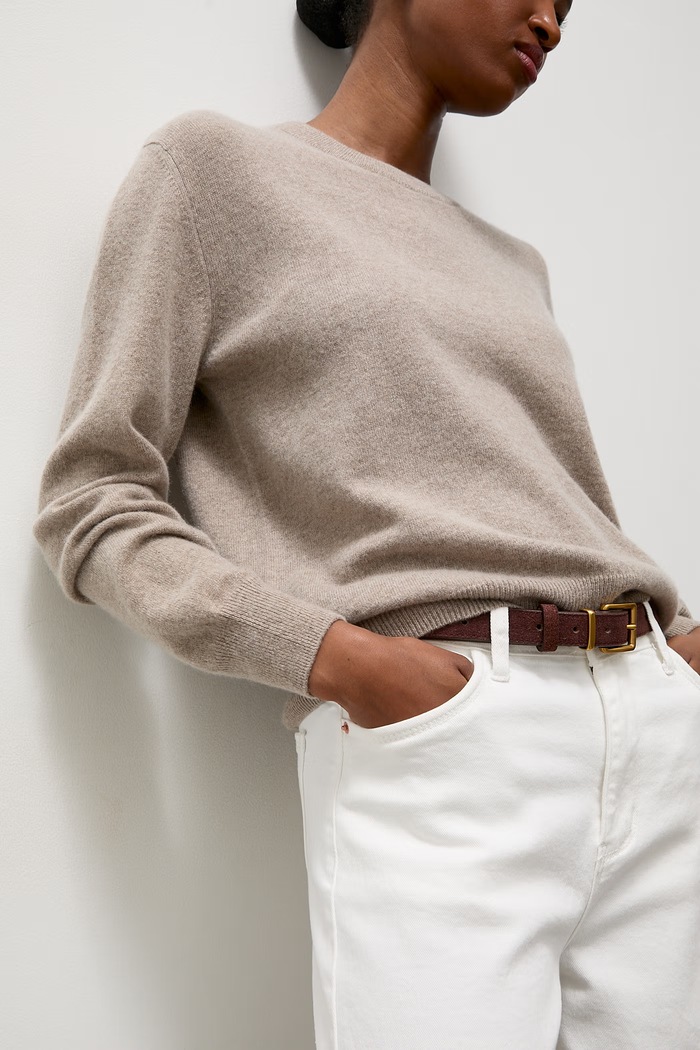 Sweter damski wełniany Answear.LAB ZW23-278 beżowy
