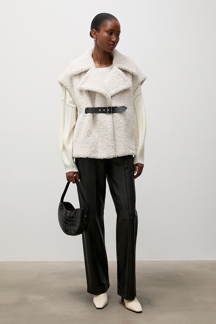 Answear.LAB Sweter damski z kaszmirem ZW21322 beżowy WA26
