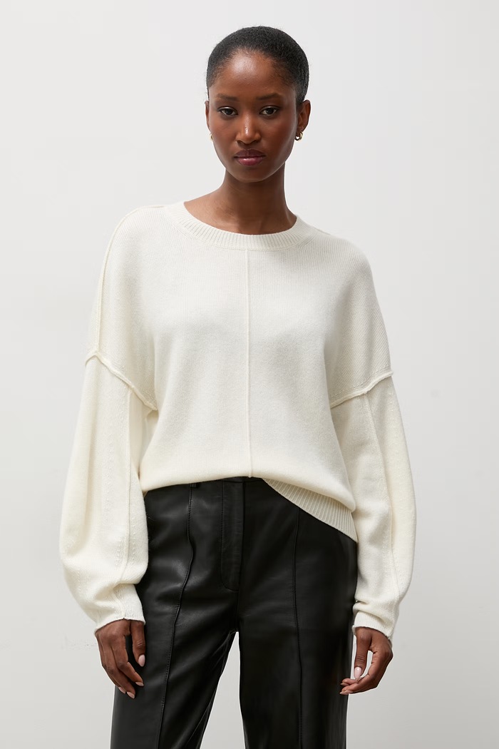 Sweter damski z kaszmirem Answear.LAB ZW21322 beżowy