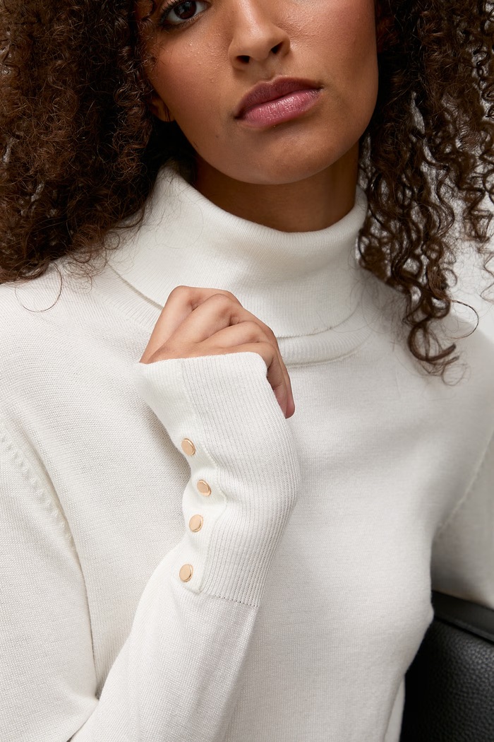 Answear.LAB Sweter damski z dodatkiem wełny WT002.hak