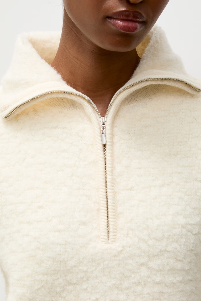 Sweter damski wełniany Answear.LAB beżowy CJF2979.fjk