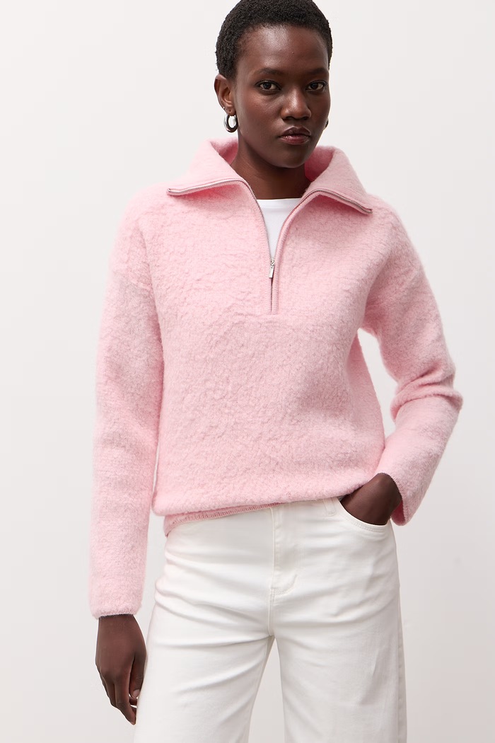 Sweter damski wełniany Answear.LAB CJF2979.fjk różowy