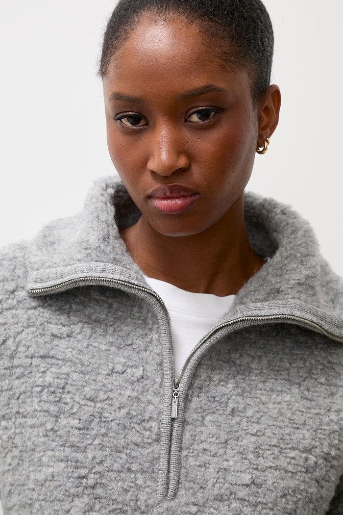 Sweter damski wełniany Answear.LAB CJF2979.fjk szary