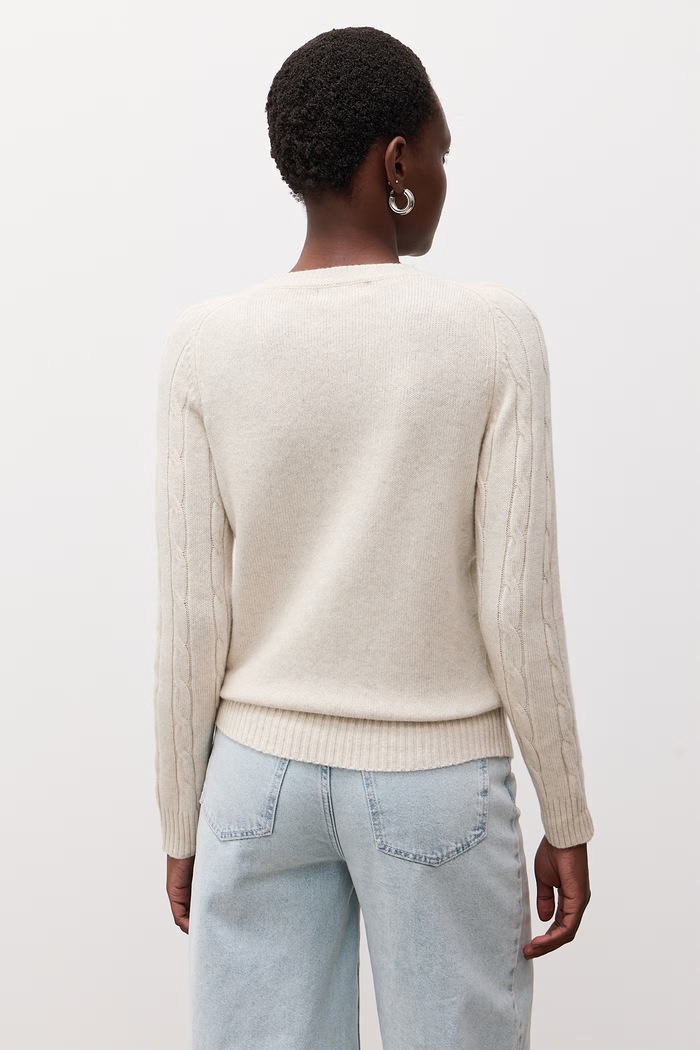 Odzież Answear.LAB Sweter damski z wełną FF2988.fjk beżowy