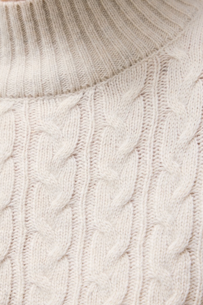 Sweter damski z wełną Answear.LAB beżowy WF2990.fjk