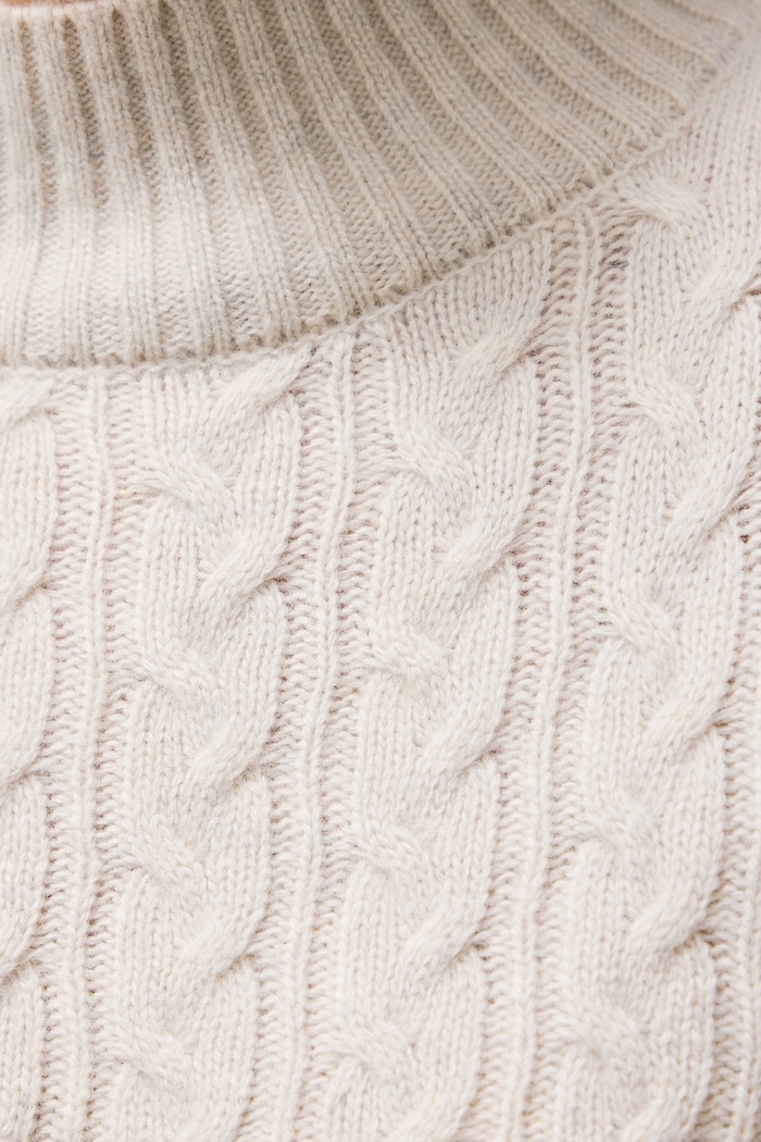 Sweter damski z wełną Answear.LAB beżowy WF2990.fjk