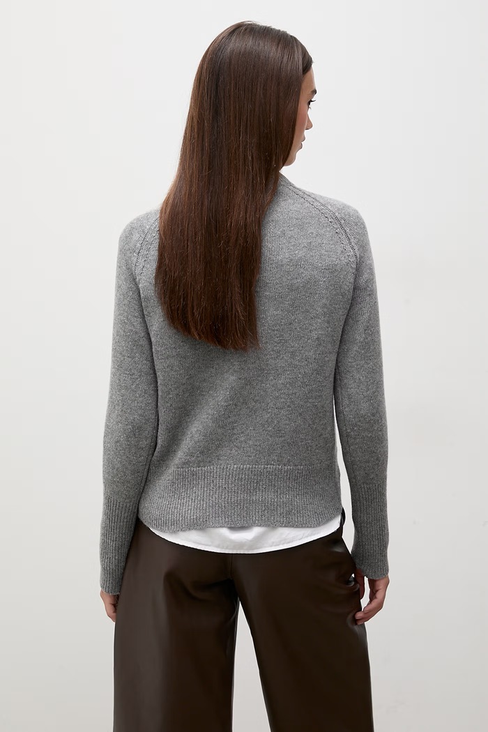 Odzież Answear.LAB Sweter damski z wełną ASF2922.fjk szary