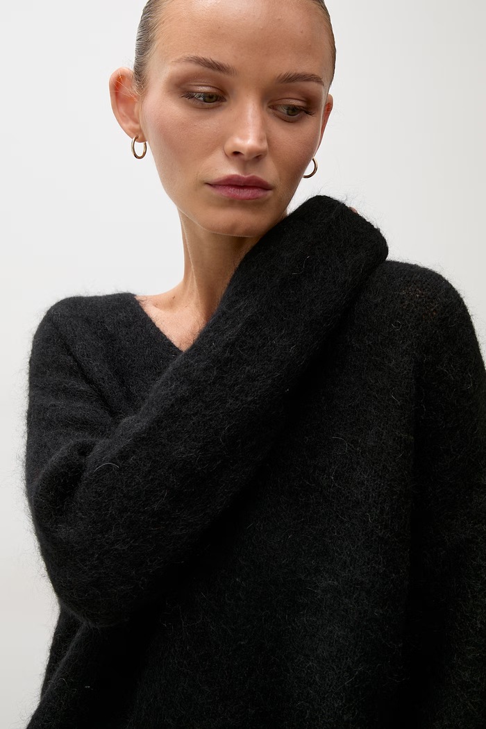 Answear.LAB sweter damski z dodatkiem wełny lu1167Long.frjr