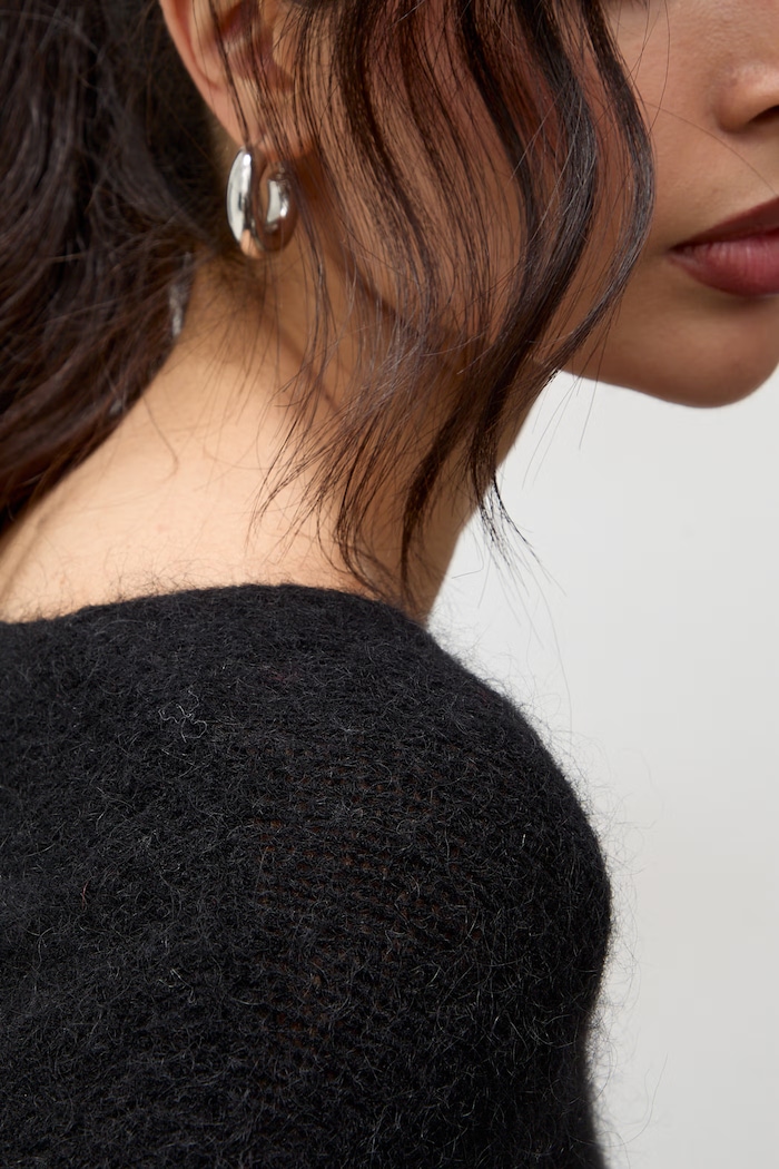 Answear.LAB Sweter damski z dodatkiem wełny lu1167Long.frjr