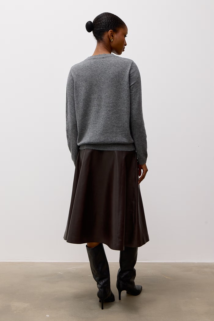 Odzież Answear.LAB Sweter damski z wełną 1304.frjr szary