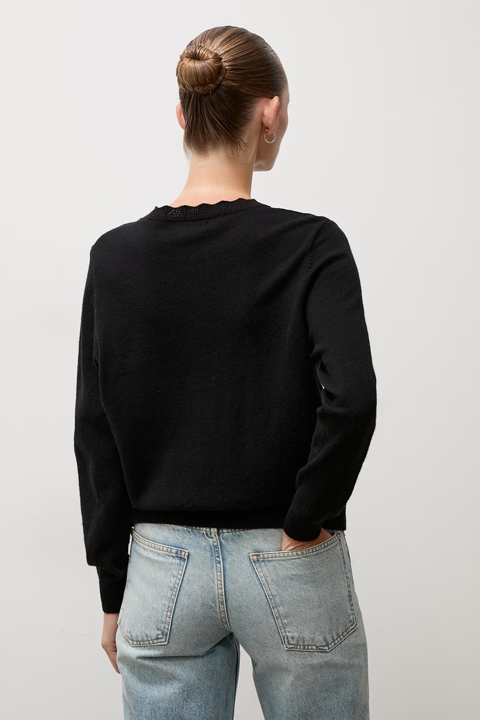 Odzież Answear.LAB sweter damski z wełną lu1179.frjr czarny