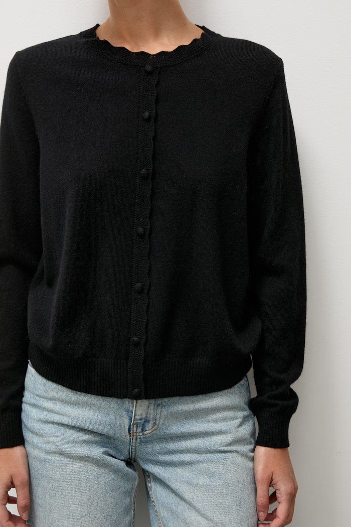 Answear.LAB sweter damski z wełną lu1179.frjr czarny