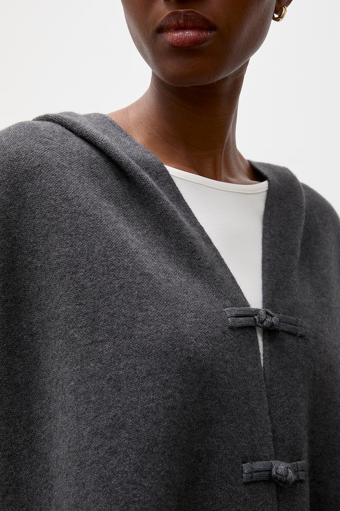 Answear.LAB poncho damskie z wiskozą IP22P62.fjr