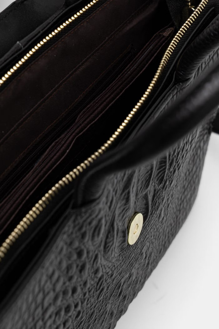 Answear.LAB torebka crossbody damska skórzana YP-7.cjk czarny