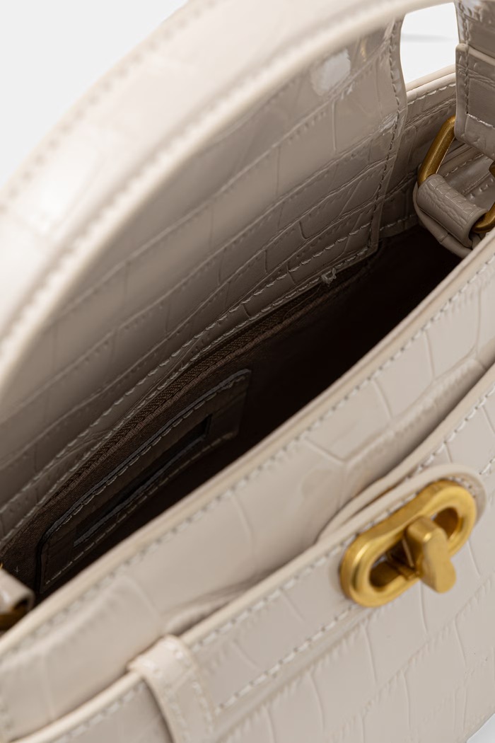 Answear.LAB torebka crossbody damska skórzana GQ-4.cjk beżowy