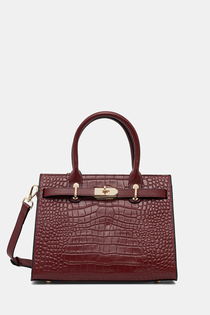Answear.LAB torebka shopper damska skórzana czerwony GQ-1.cjk