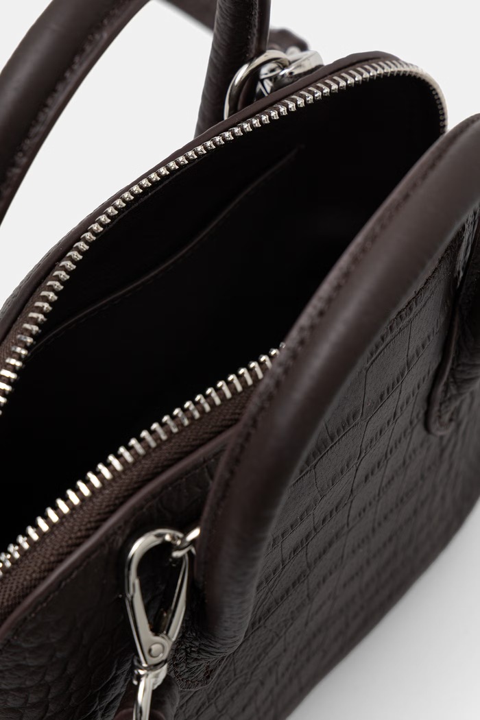 Answear.LAB torebka crossbody damska skórzana LH-1A.cjk brązowy