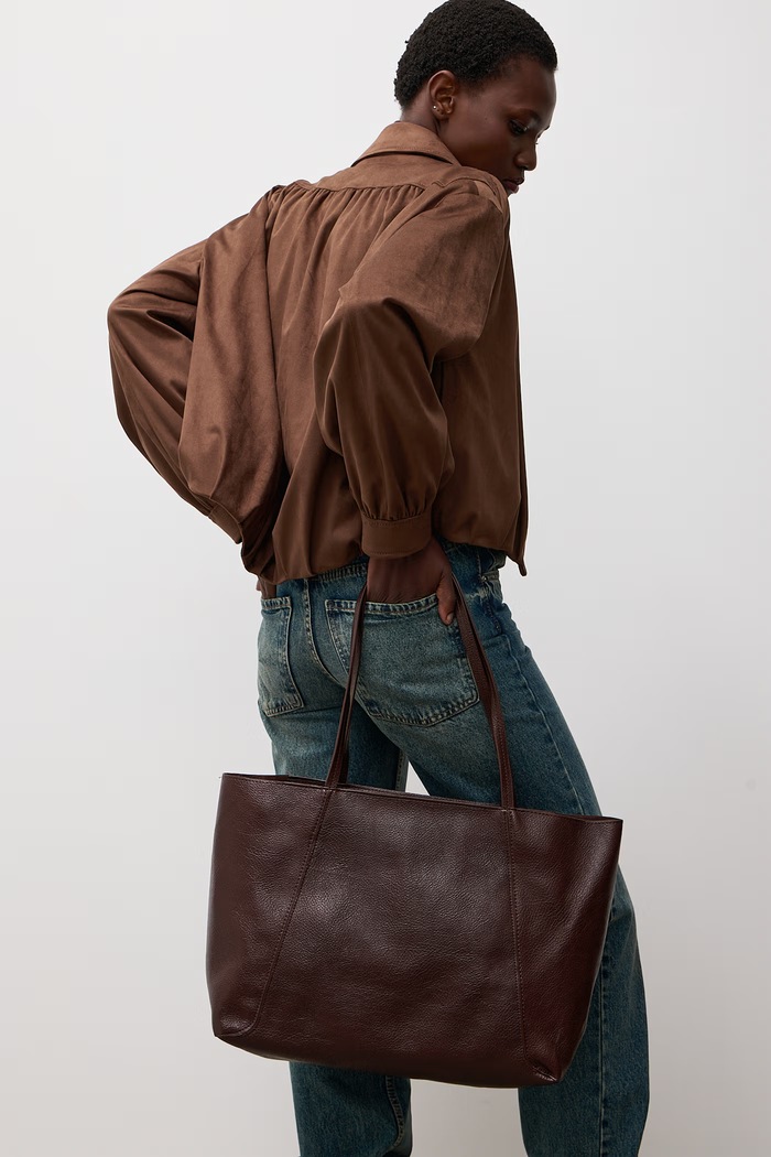 Answear.LAB Torebka shopper damska z imitacji skóry P25259-1.hak
