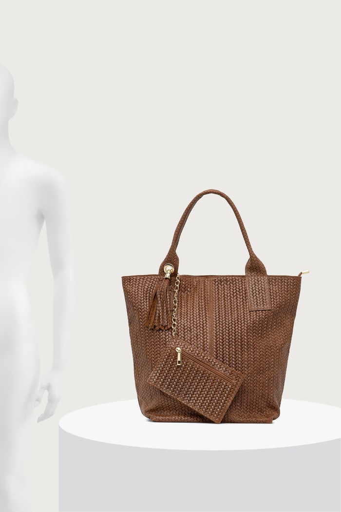Answear.LAB Torebka shopper damska skórzana 1531.hak