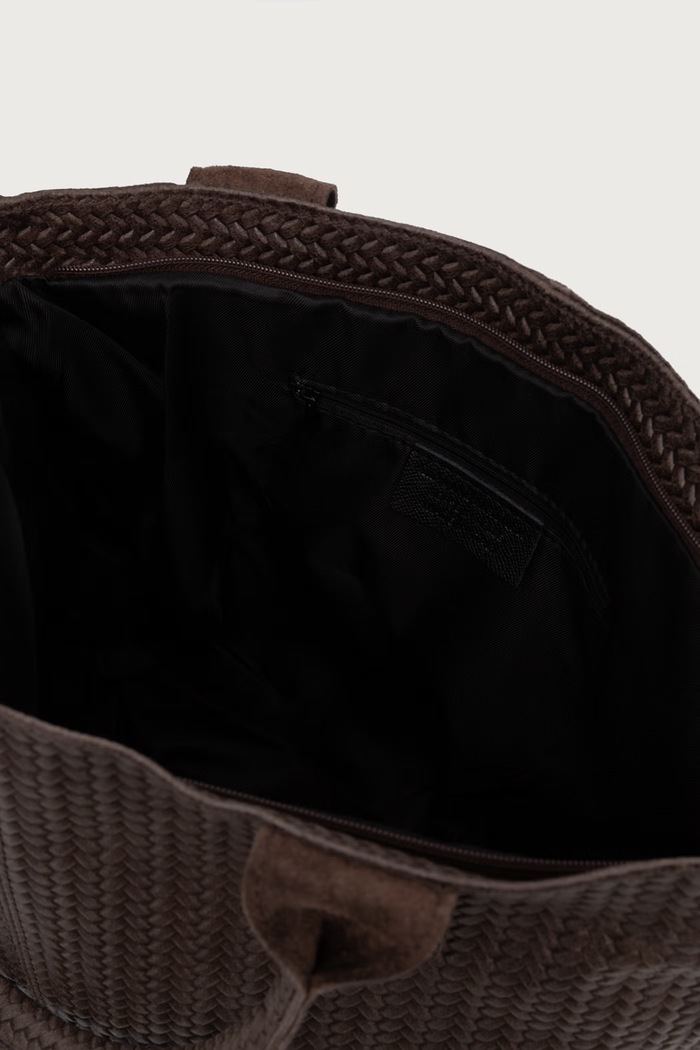 Torebka shopper damska skórzana Answear.LAB brązowy 1531.hak