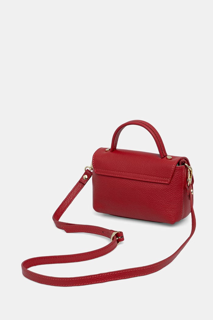 Akcesoria Answear.LAB torebka crossbody damska skórzana 1513.hak czerwony