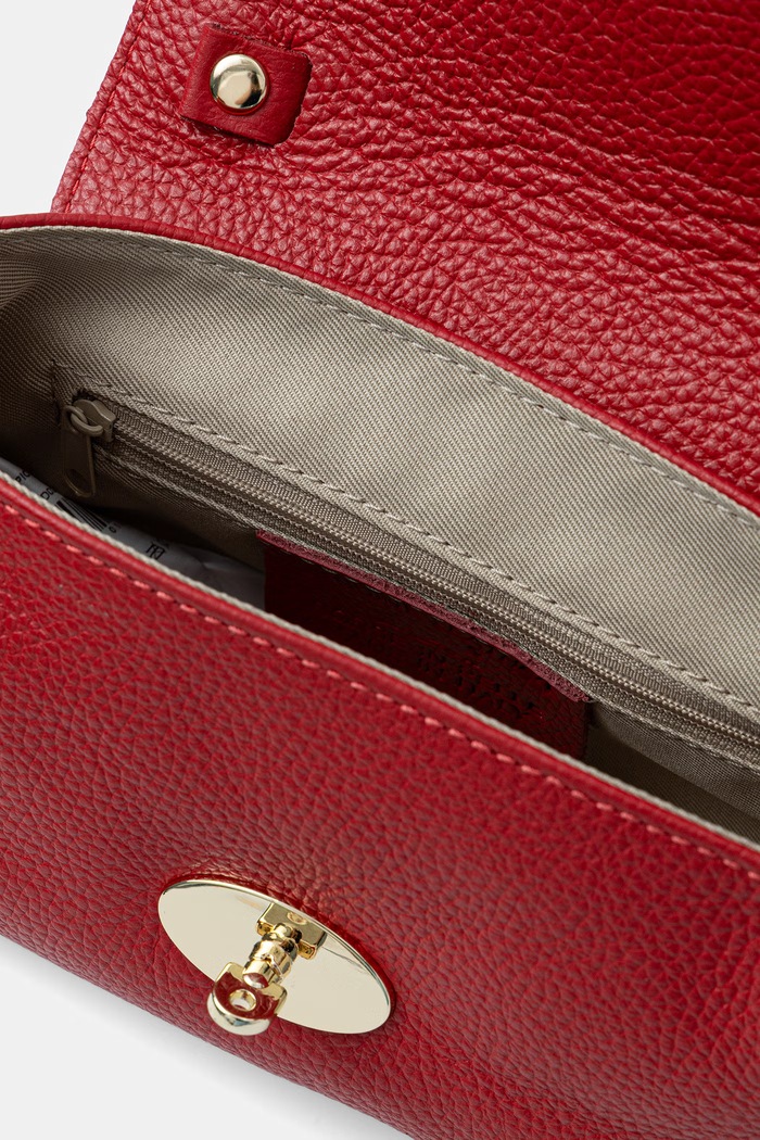 Answear.LAB torebka crossbody damska skórzana 1513.hak czerwony