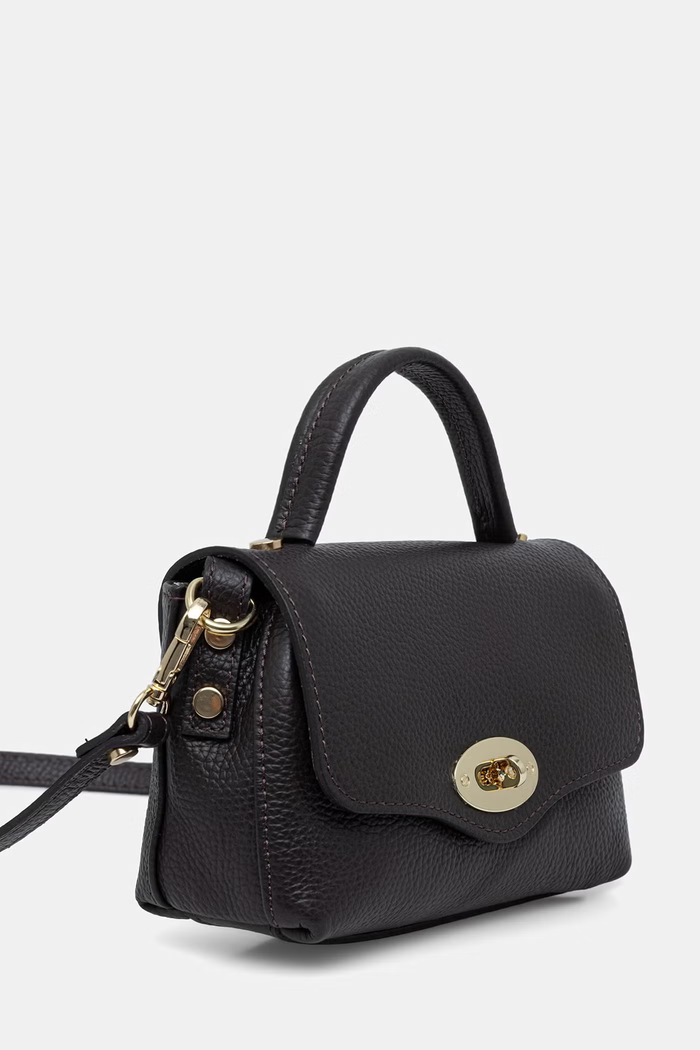 Answear.LAB torebka crossbody damska skórzana 1513.hak brązowy WA26