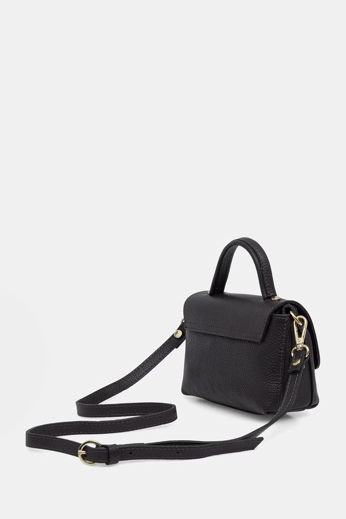Akcesoria Answear.LAB torebka crossbody damska skórzana 1513.hak brązowy