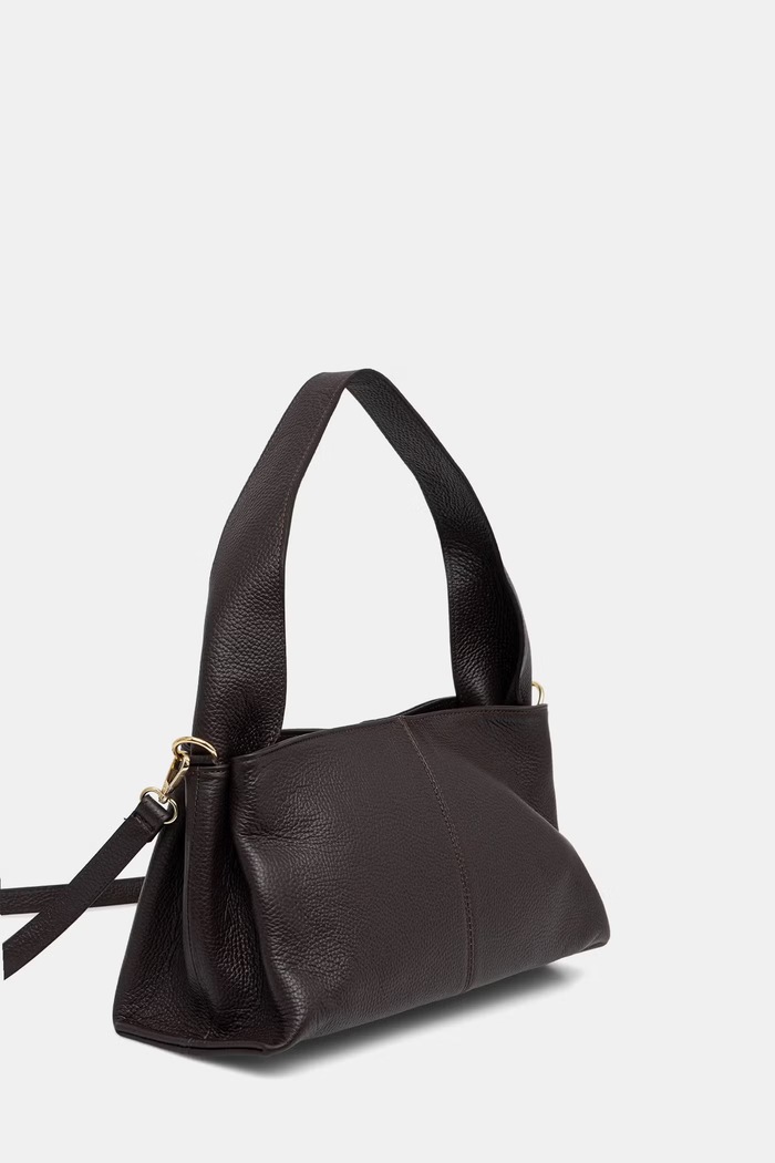 Answear.LAB torebka crossbody damska skórzana 1520.hak brązowy WA26