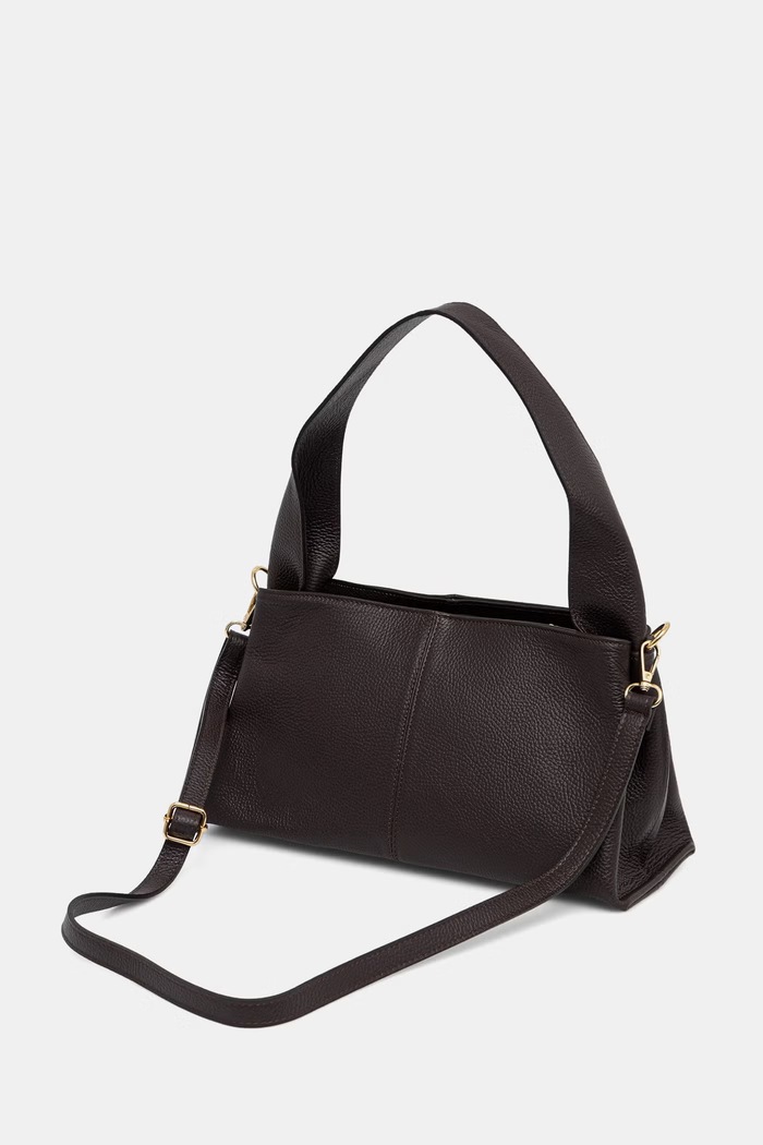 Akcesoria Answear.LAB torebka crossbody damska skórzana 1520.hak brązowy