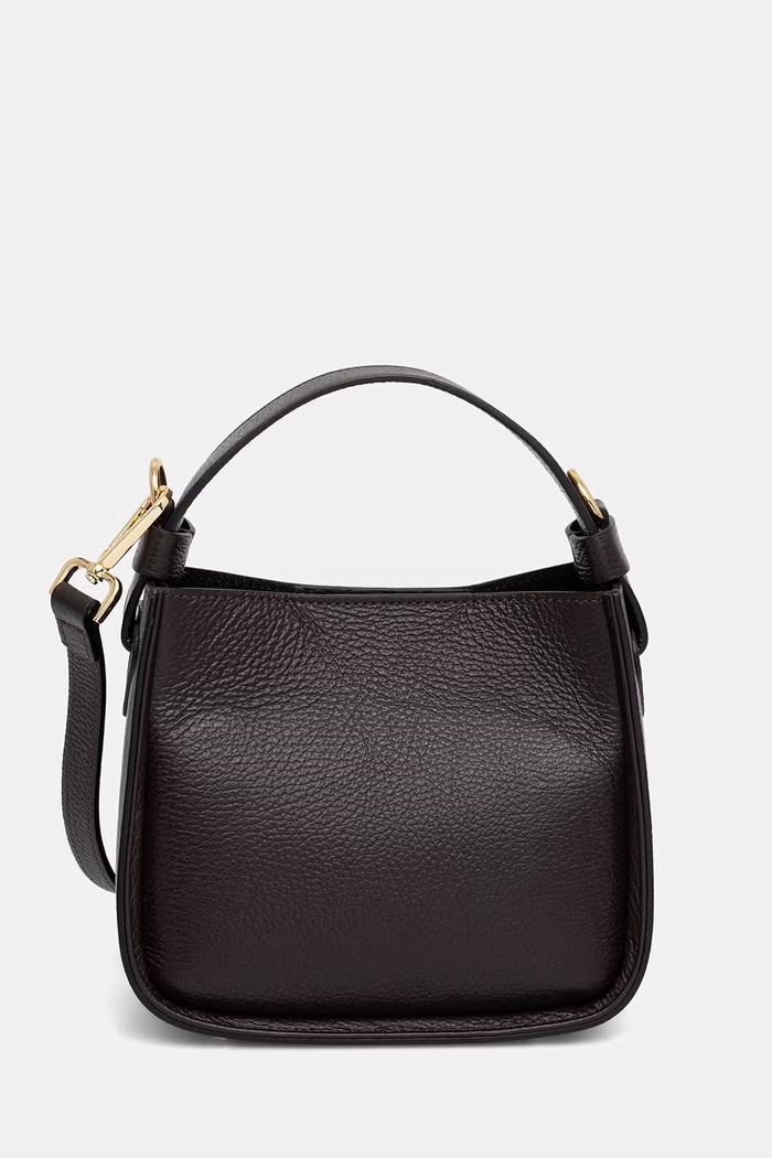 Answear.LAB torebka crossbody damska skórzana brązowy a00149