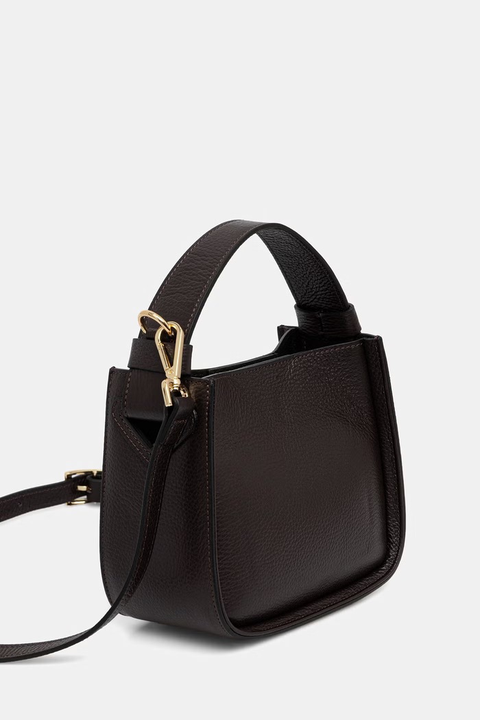 Answear.LAB torebka crossbody damska skórzana a00149 brązowy WA26