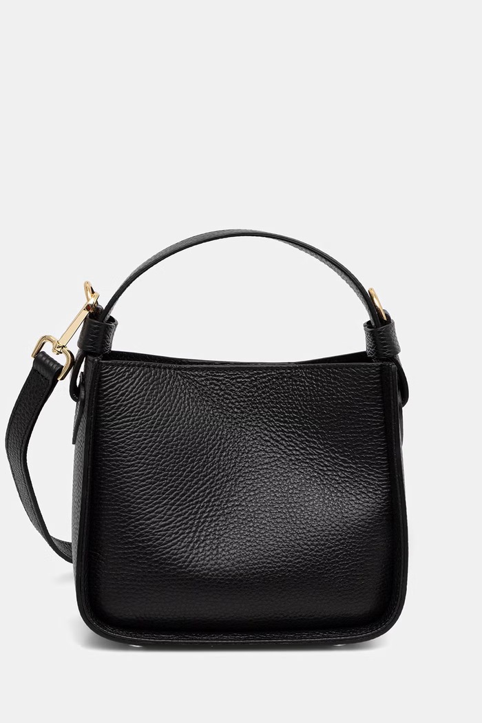 Answear.LAB torebka crossbody damska skórzana czarny a00149