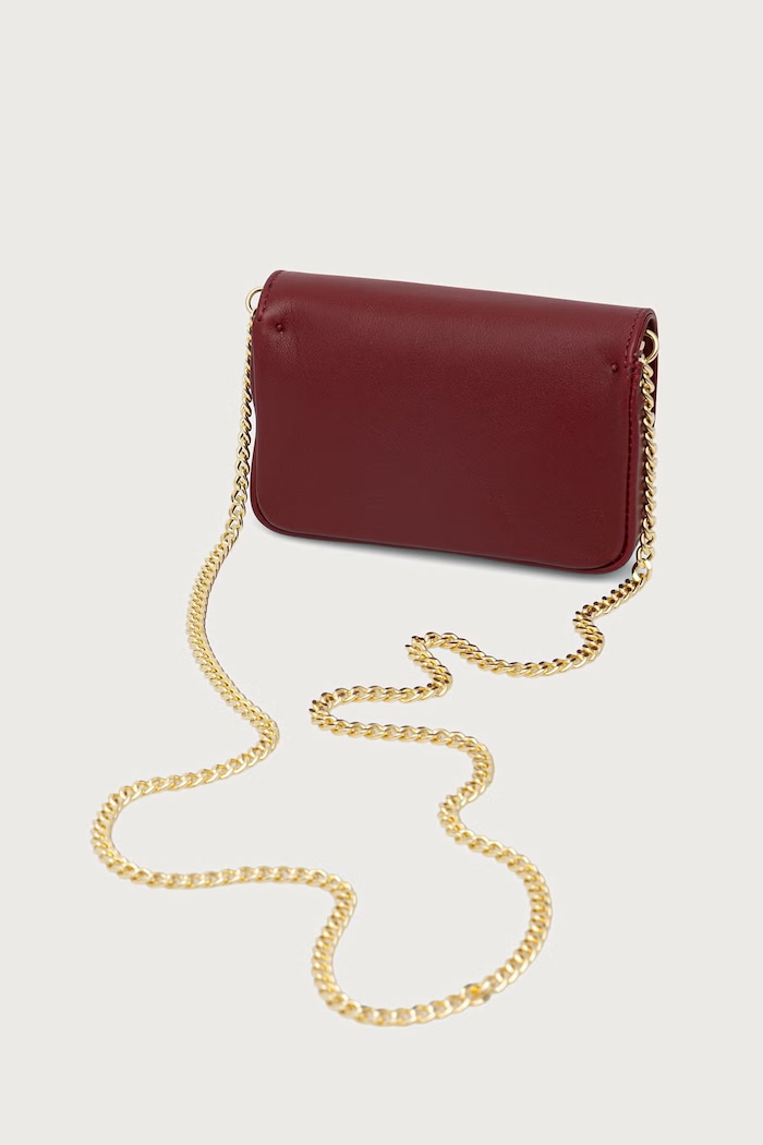 Akcesoria Answear.LAB Kopertówka damska skórzana a00171 czerwony