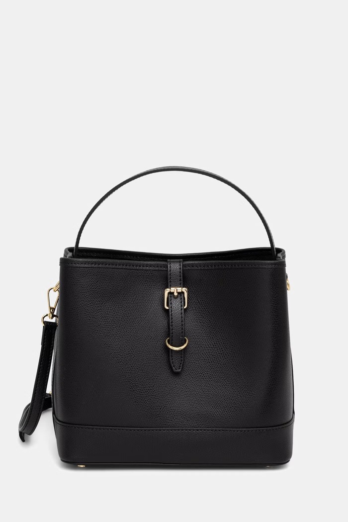 Answear.LAB torebka crossbody damska skórzana czarny a00145