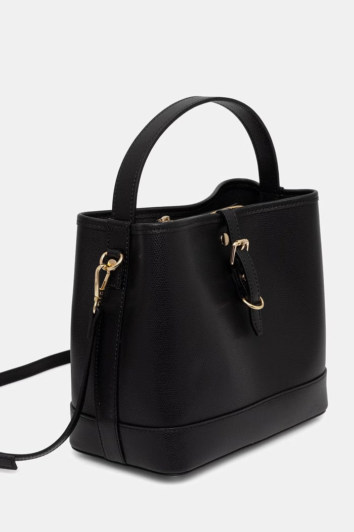 Answear.LAB torebka crossbody damska skórzana a00145 czarny WA26
