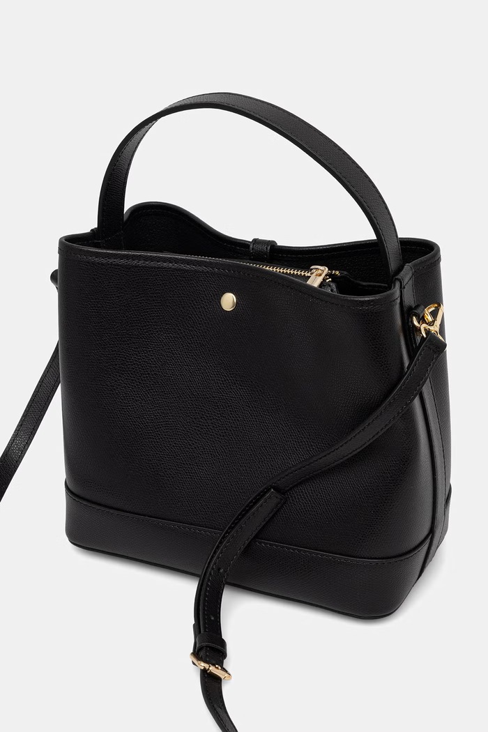 Akcesoria Answear.LAB torebka crossbody damska skórzana a00145 czarny
