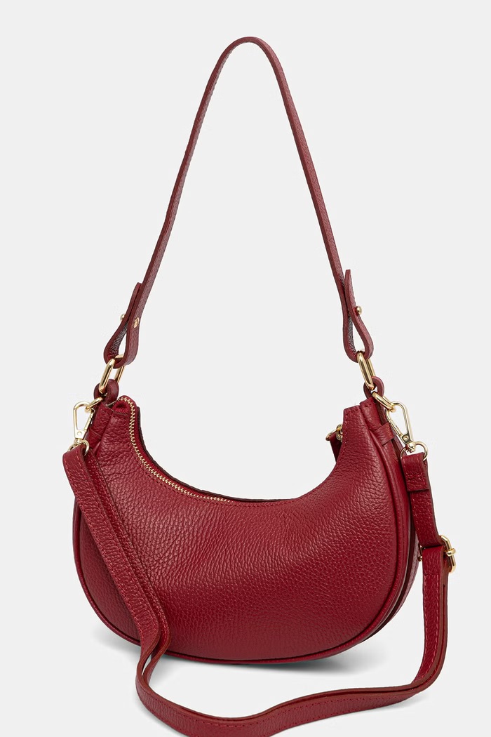 Akcesoria Answear.LAB torebka crossbody damska skórzana D00007.iak czerwony