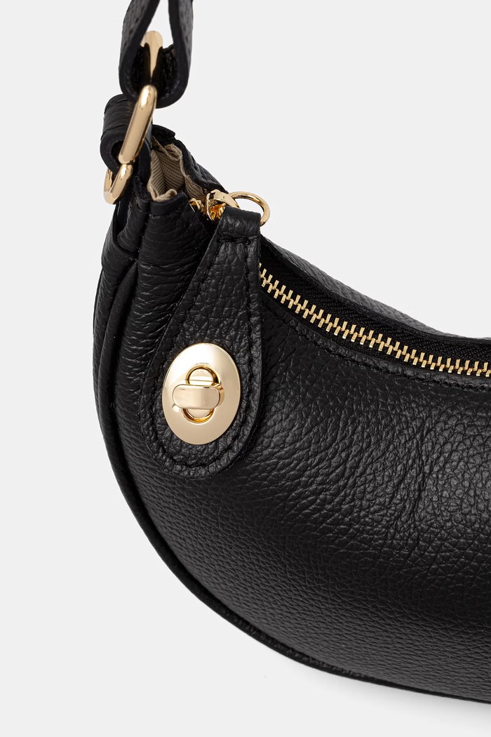 Answear.LAB torebka crossbody damska skórzana czarny D00007.iak