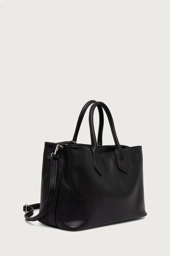 Answear.LAB torebka shopper damska skórzana HNB03111.itjr czarny WA26