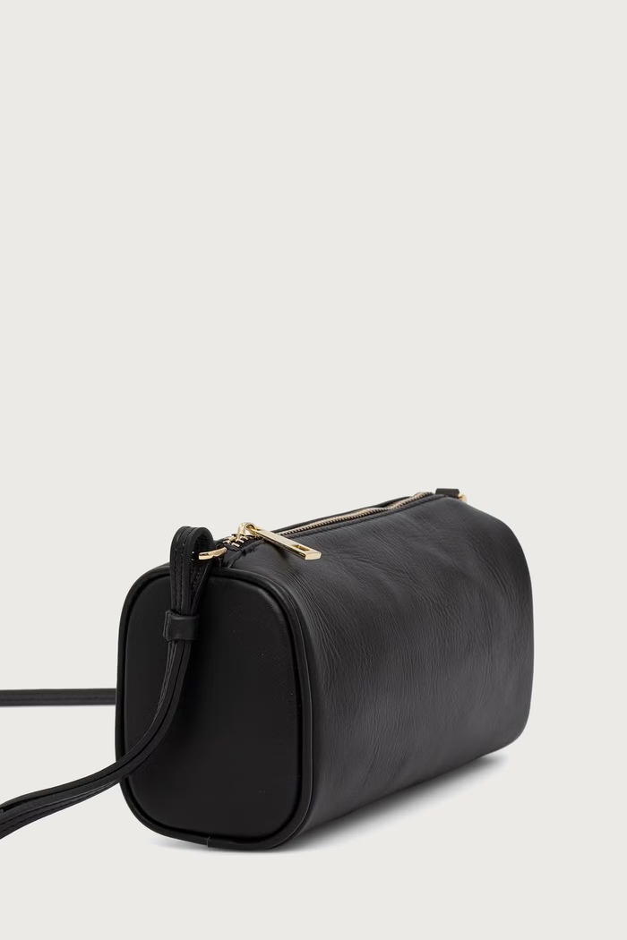 Answear.LAB torebka crossbody damska skórzana MBP173HO1.isr czarny WA26