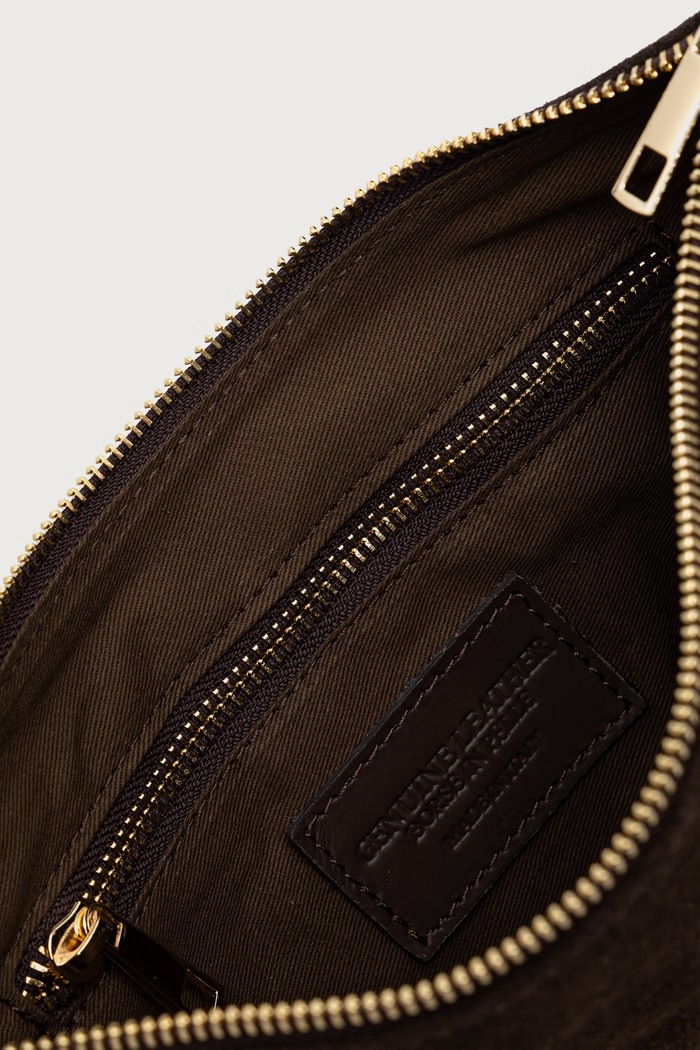 Answear.LAB torebka hobo damska zamszowa MBP183HO1.isr brązowy